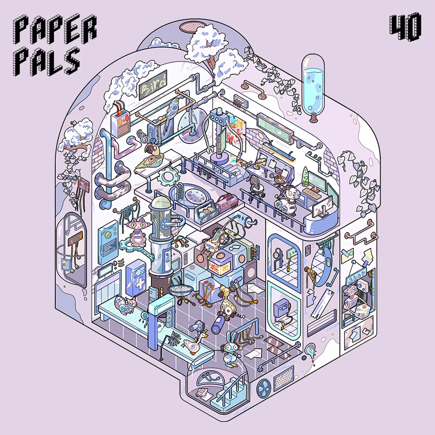 The Echoes of the Wasteland | Miniature Scene Stickers — Mechanical Ark from ASMR Stickers brings a futuristic, post-apocalyptic refuge to life. This 3D scene sticker features a dome-like mechanical structure filled with advanced robotics, gears, control panels, and intricate machinery, creating a highly immersive setting. The scene showcases characters engaged in various activities, such as monitoring systems, repairing equipment, and navigating through high-tech corridors, adding depth and storytelling. The multi-level design includes workstations, storage compartments, and energy sources, enhancing the dystopian aesthetic. The detailed artwork makes this sticker visually captivating and unique. Perfect for DIY sticker decoration, planner embellishments, and creative journaling, this miniature scene stickers is ideal for sticker collectors, ASMR enthusiasts, and fans of sci-fi world-building. Its high-quality, reusable design makes it a great addition to scrapbooks, futuristic crafts, and immersive storytelling. Step into the world of innovation and survival with this beautifully crafted sticker set! You can find more details here.