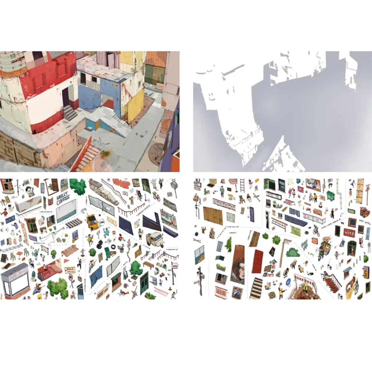 Let’s go back to town! My Small Town Life Scene Stickers | 3D Miniature Scene Sticker bring the cozy charm of everyday small-town life right to your fingertips. These detailed 3D stickers capture lively streets, coffee shops, local stores, pets, cyclists, and playful signs—all in one vibrant miniature scene. Perfect for journaling, ASMR crafts, and lovers of miniature sticker art. Whether you’re a sticker collector or a city life dreamer, this heartwarming set is a must-have addition to your creative world.