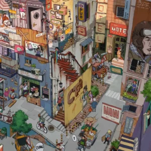 Let’s go back to town! My Small Town Life Scene Stickers | 3D Miniature Scene Sticker bring the cozy charm of everyday small-town life right to your fingertips. These detailed 3D stickers capture lively streets, coffee shops, local stores, pets, cyclists, and playful signs—all in one vibrant miniature scene. Perfect for journaling, ASMR crafts, and lovers of miniature sticker art. Whether you’re a sticker collector or a city life dreamer, this heartwarming set is a must-have addition to your creative world.