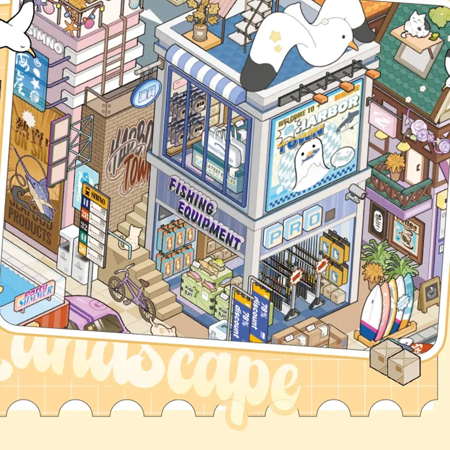 Sail into coastal charm with ASMR Stickers’ Harbor Town Scene Stickers – Harbor & Alleyway. This 3D layered PET sticker set features bustling harbor views, charming storefronts, quaint alleyways, and whimsical seaside details. Perfect for planners, journals, scrapbooks, and DIY crafts, it brings vibrant depth and storytelling to every project. Ideal for ocean lovers and creative spirits, this set adds a touch of maritime magic and small-town warmth to your pages.