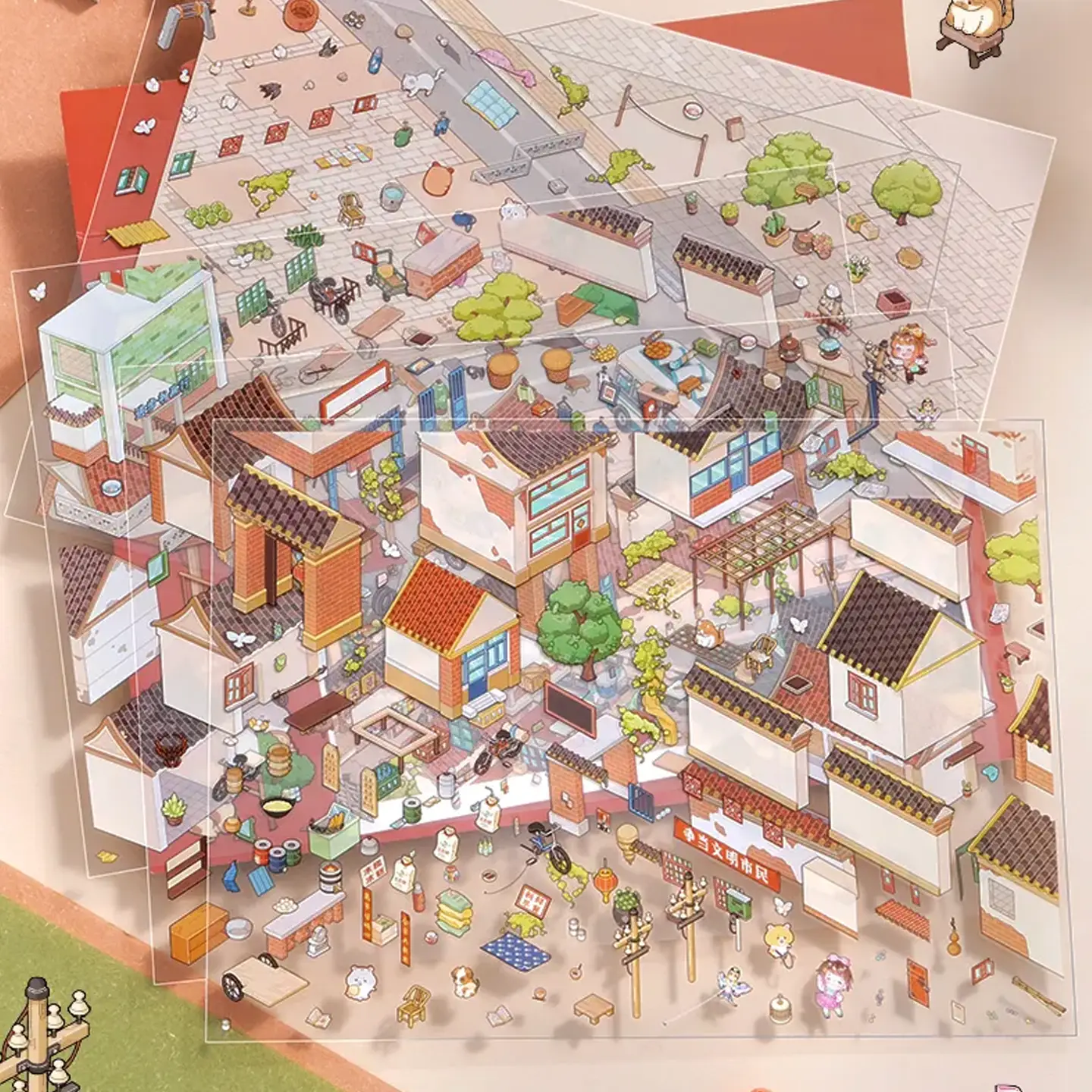 Set sail into creativity with ASMR Stickers’ Harbor Town Scene Stickers – Harbor & Alleyway. This 3D PET sticker set features a charming seaside market, colorful buildings, cozy cafés, and lively alleyways filled with whimsical details. Perfect for scrapbooks, planners, journals, and DIY crafts, it adds depth and storytelling flair to any project. Ideal for ocean lovers and fans of small-town aesthetics, these scene stickers capture the heart of harbor life with playful style.