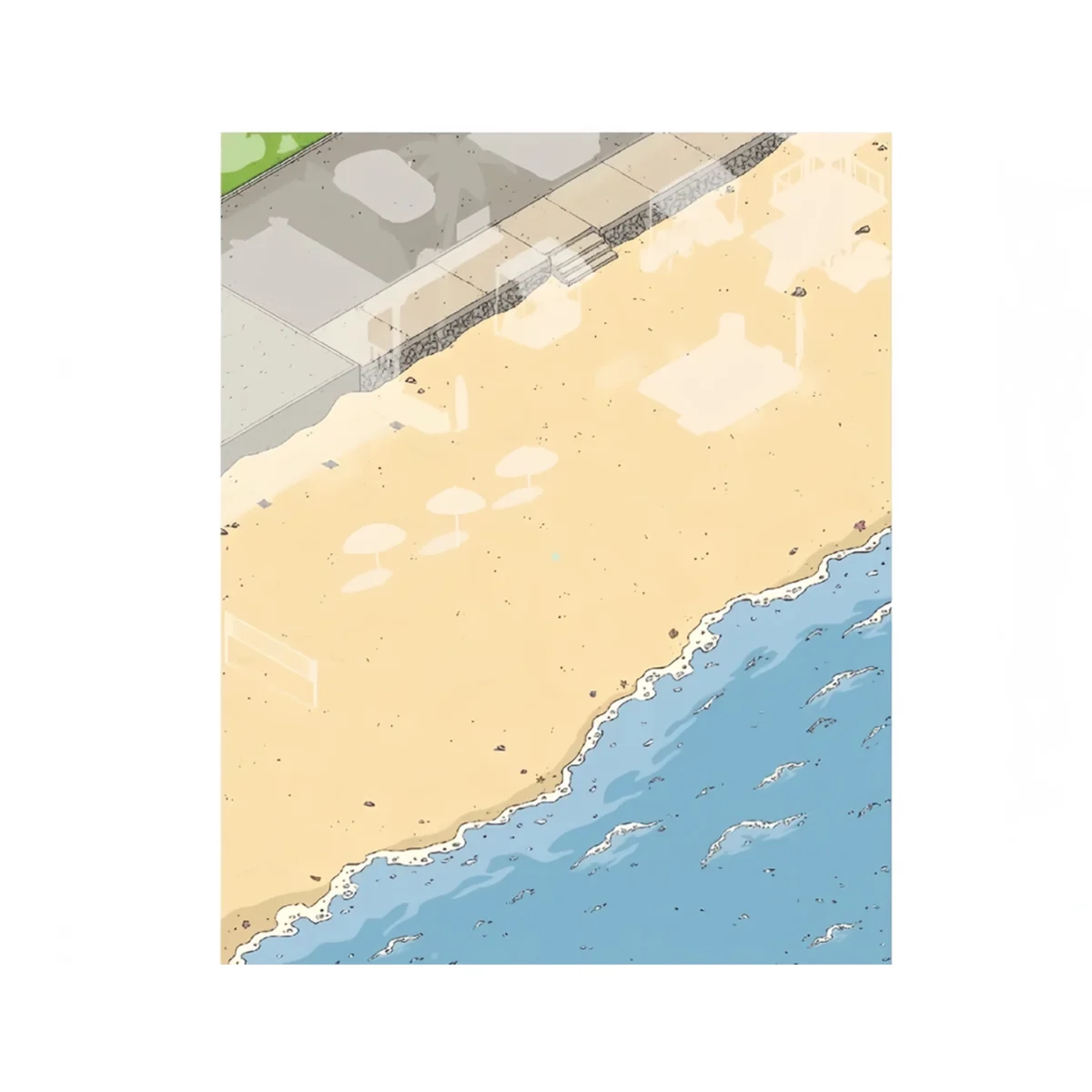 Add summer energy and urban charm to your crafts with ASMR Stickers’ Sunny Beach 3D Scene Stickers – Beach & City Street Theme. Featuring a vibrant seaside with sunbathers and surfers, plus bustling storefronts and rooftop parties, this sticker set brings layered PET depth and playful storytelling to journals, planners, scrapbooks, and DIY projects. Includes a beach-themed background sheet, puzzle card, and lively sticker sheets. Perfect for fans of travel, sunshine, and creative design.
